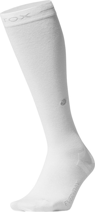 Chaussettes STOX Energy – Chaussettes de tous les jours en Cotton pour hommes – Chaussettes de compression de Premium – Bas de soutien confortables – Respirantes – Préviennent les jambes et les pieds endoloris – Préviennent les jambes sans repos