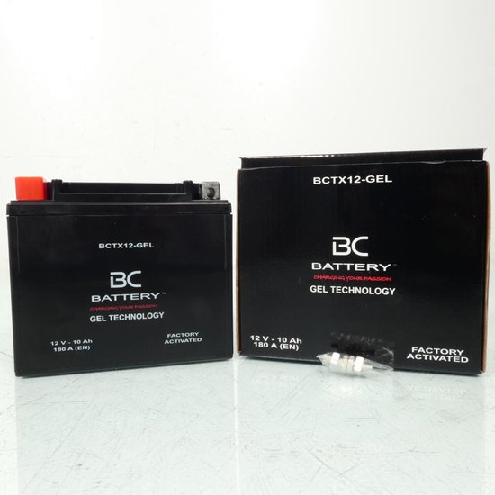 Batterie SLA BC Battery pour Scooter Piaggio 300 Beverly 2009 à 2010 YTX12 / 12V 10Ah Neuf
