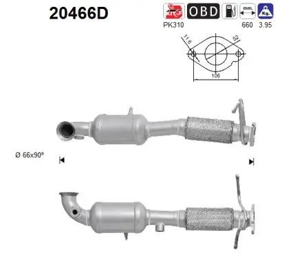 Catalyseur AS 20466D