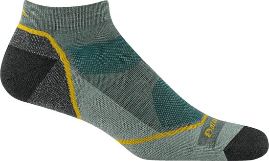 Chaussettes de randonnée légères et invisibles avec coussin – Seafoam – Chaussettes de randonnée et de marche en laine mérinos