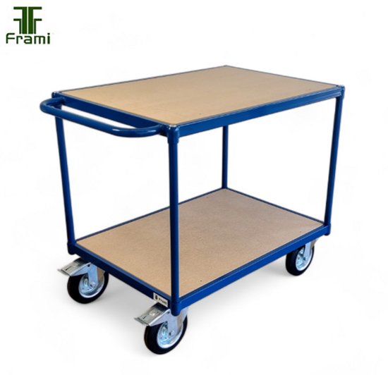 Chariot de table FRAMI 1000 x 700 mm avec 2 étagères