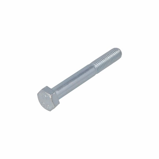 Boulon hexagonal tête hexagonale m10x80 acier galvanisé 8.8 par sachet de 4 pièces