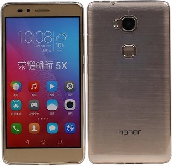 Coque Transparente Huawei Honor 5X Envoi gratuit | Retours gratuits | Protégez votre téléphone! | Transparent | Couverture arrière