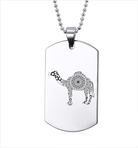 Collier en acier inoxydable – Camel