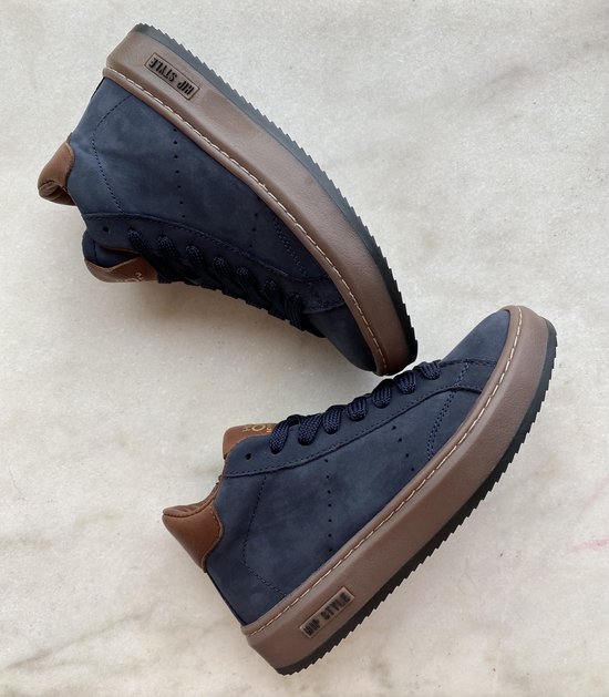 Baskets style Hip shoe bleu foncé taille 31
