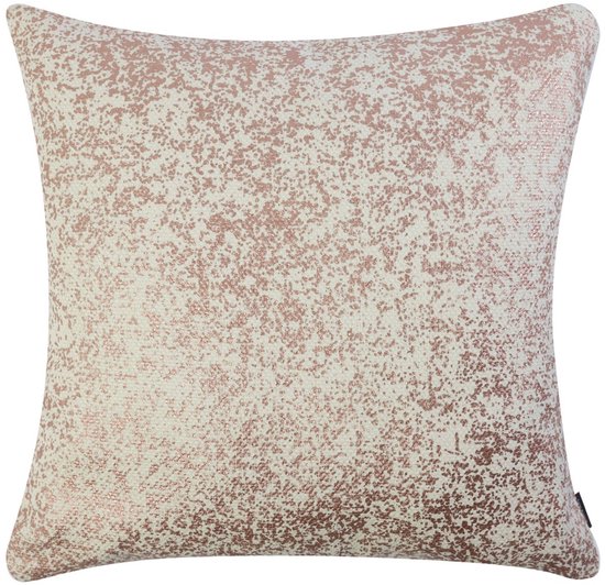Coussin Linen & More Aria rose pêche 45x45cm