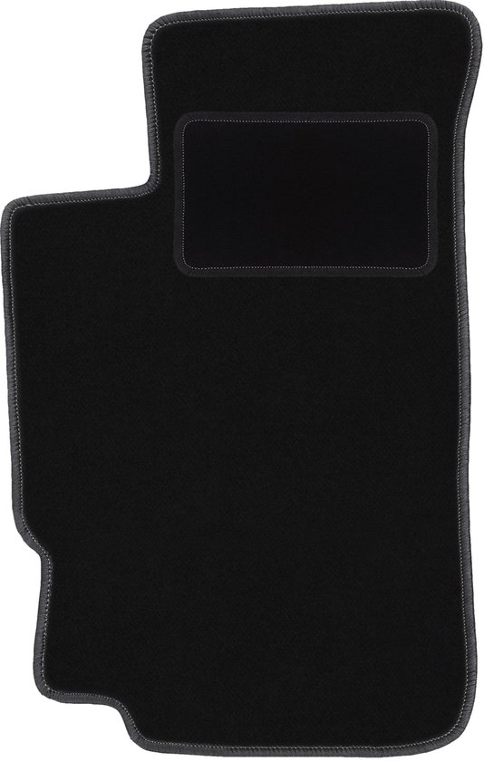 Chauffeursmat zwart voor: Daewoo Nexia hatchback, sedan (1994-1998)