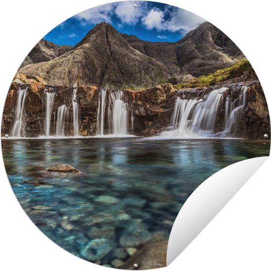 Cercle de jardin – Piscine féerique en Ecosse – 150×150 cm – Affiche jardin