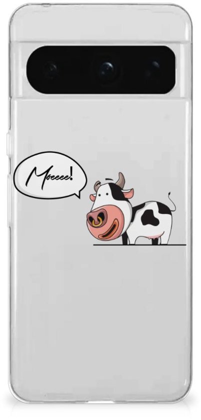 Coque Téléphone pour Google Pixel 8 Pro TPU Silicone Etui Vache