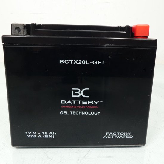 Batterie SLA BC Battery pour Quad CAN-AM 1000 Commander DPS 2013 à 2017 YTX20L / 12V 18Ah Neuf