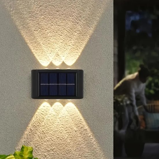 Bovista Garden Lighting – Lampes de jardin – Éclairage Éclairage extérieur – Siècle des Lumières de Jardin – Lampe LED – Lumière – Énergie solaire – LED – Wit chaud – 4 pièces