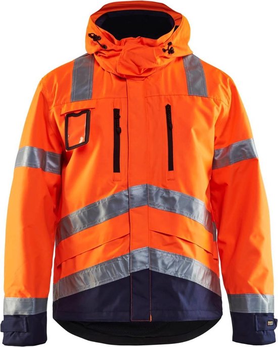 Blåkläder 4837-1977 Veste sans doublure haute visibilité Oranje/ bleu marine taille 4XL