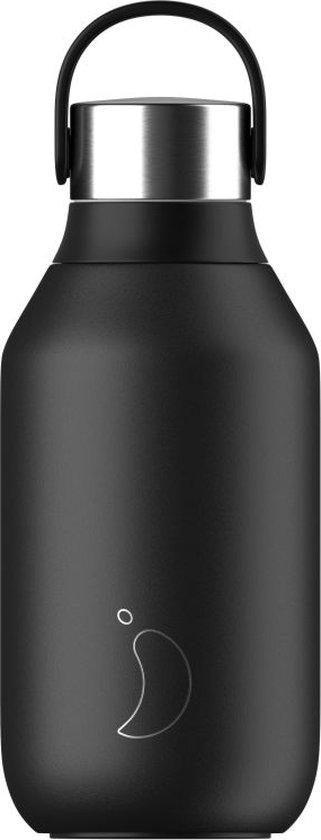 Chillys Series 2 – Gourde – Bouteille Thermos – 350ml – Noir Abyss