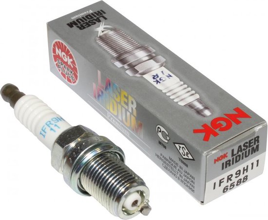 Bougie d&rsquo;allumage NGK pour Moto Honda 450 CRF 2005 à 2008 IFR9H11 Laser Iridium Neuf