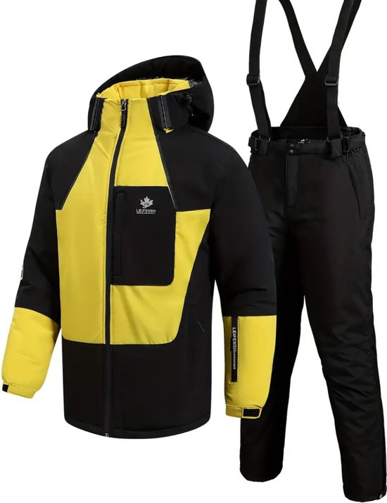 Bovista Combinaison de ski – Pantalon de ski – Veste de ski – Combinaison de ski – Sports d&rsquo;hiver – Homme – 2 pièces – Vert – Taille XL