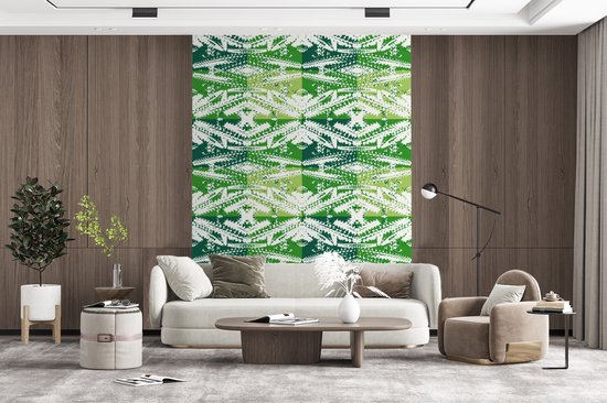 Behang – Fotobehang Cactus – Planten – Patroon – Breedte 160 cm x hoogte 220 cm