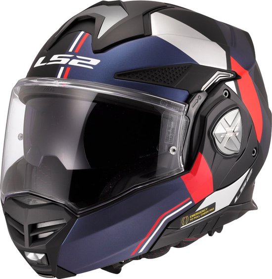 Casque LS2 Advant X Ultra FF901 bleu/rouge taille XL