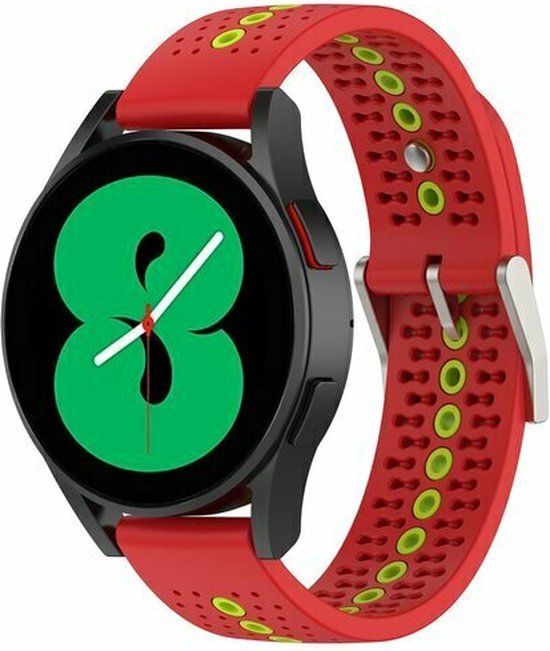By Qubix Bracelet Dot Pattern – Rouge – Xiaomi Mi Watch – Xiaomi Watch S1 – S1 Pro – S1 Active – Watch S2