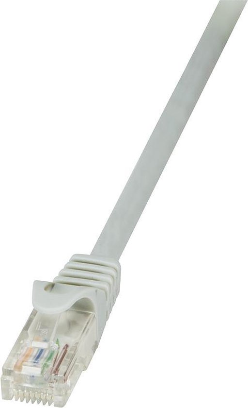 Câble réseau LogiLink CP1102U 15 m Cat5e U / UTP (UTP) Gris