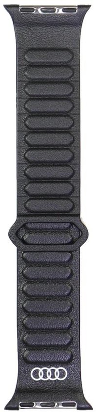 Bracelet de montre Audi Apple Watch 40, 41 et 42 mm, Ring magnétique en cuir véritable