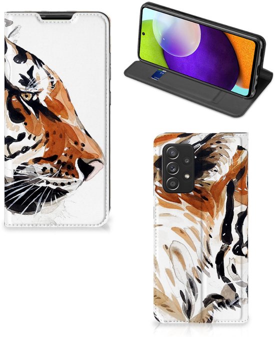 Étui pour téléphone Samsung Galaxy A52 avec texte Tiger