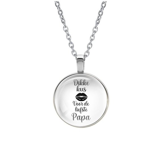 Collier Glas – Big Kiss For The Dearest Dad