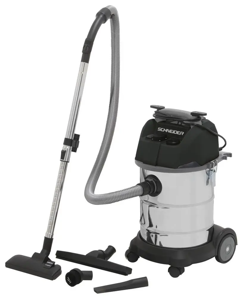 SCHNEIDER – Aspirateur eau et poussière 30L – 50003