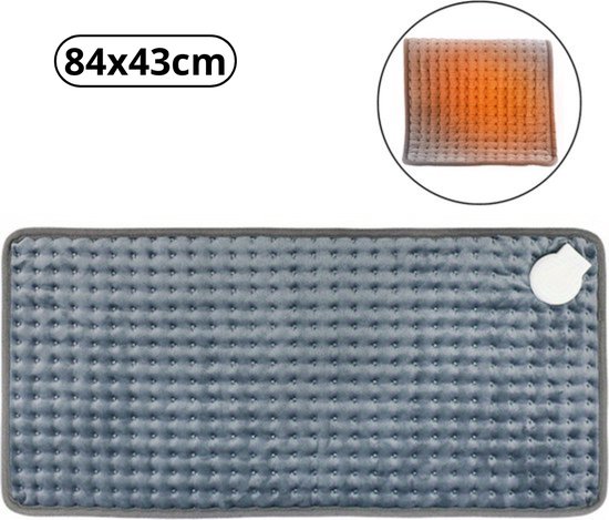 Couverture électrique Bovista – Couverture câline – Plaid électrique – Couverture – Couverture supérieure – Couverture chauffante – 84x43cm