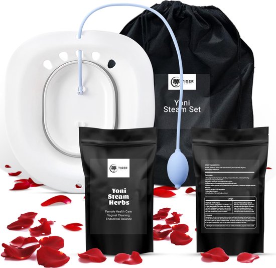 Bain de vapeur vaginal Tiger Guard – Yoni Steam – santé vaginale – V-steaming – douche vaginale – post-partum – hémorroïdes – contre les infections fongiques