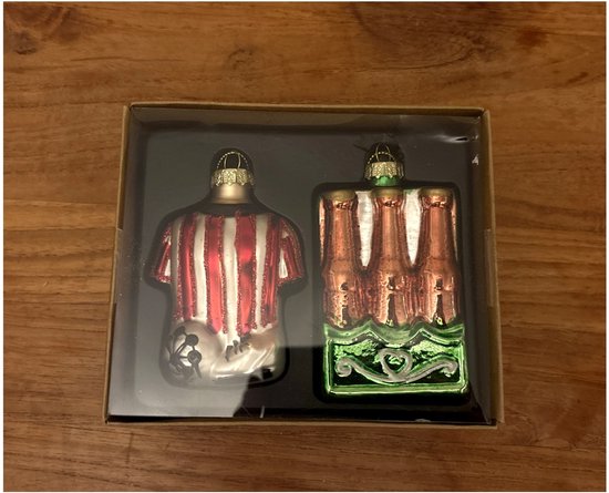 Boule de Noël – Maillot – Voetbal – Bouteille – Villa Volance