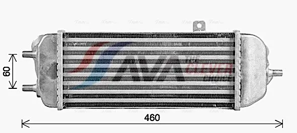 Intercooler, échangeur AVA COOLING HY4477