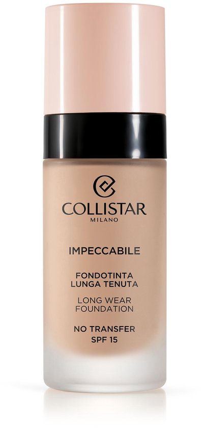 Collistar Maquillage Fond de teint de Teint Longue Tenue Impeccable 3R Naturale Dorato