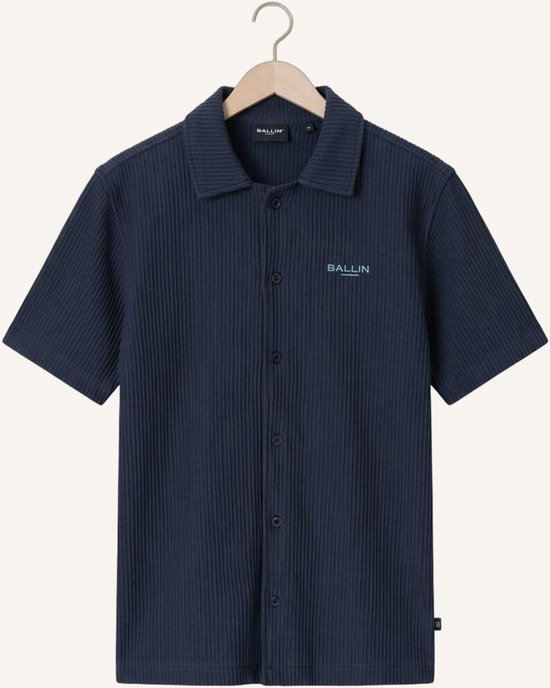 Ballin 017244 Garçons – Chemise décontractée – Bleu foncé – Taille 164