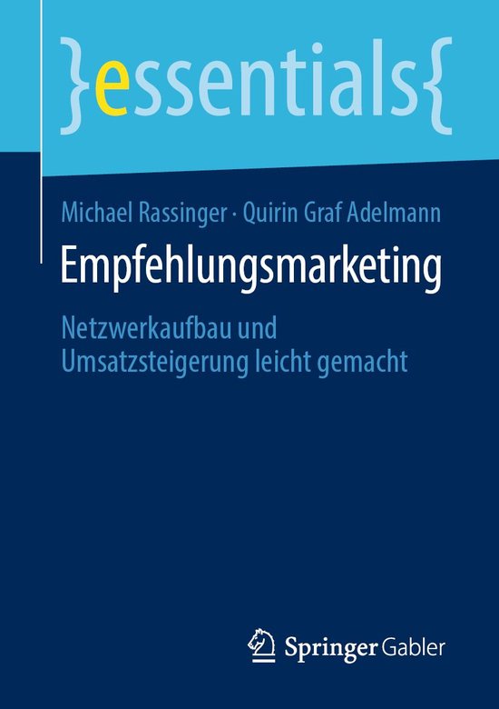 essentials – EmpfehlungsmarketingEbook Netzwerkaufbau und Umsatzsteigerung leicht gemacht