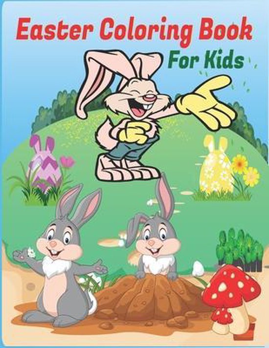 Easter Coloring Book for Kids Funny Easter Day Coloring Book for Children – Easter Egg Coloring Book for Kids – Easter Bunny Coloring Book for Kids