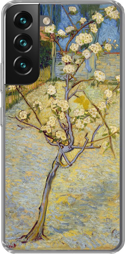 Coque Samsung Galaxy S22 – Poirier en fleurs – Vincent van Gogh – Coque de téléphone en Siliconen