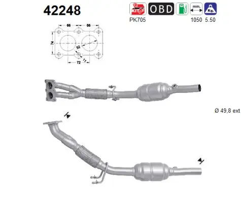 Catalyseur AS 42248
