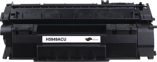 Cartouche de toner alternative HP Q5949A/Q7553A (49A/53A) Zwart 3000 pages Canon LBP3300 HP LaserJet 1160 HP LaserJet 1160e HP LaserJet 1320 HP LaserJet 1320N HP LaserJet 1320NW HP LaserJet 1320TN HP LaserJet 3390 HP LaserJet 3392 HP LaserJet M2727nf
