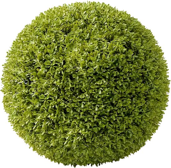 Boule de Topiaire Artificielle – Pour Jardin, Balcon, Mariage et Décoration Intérieure – Faux Buis – 2pcs 50cm