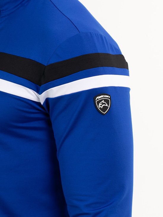 FALCON – dustin – Skipully met rits heren – Blauw