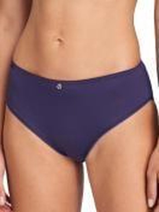 Capri haute slip Susa | dentelle bleu crépuscule