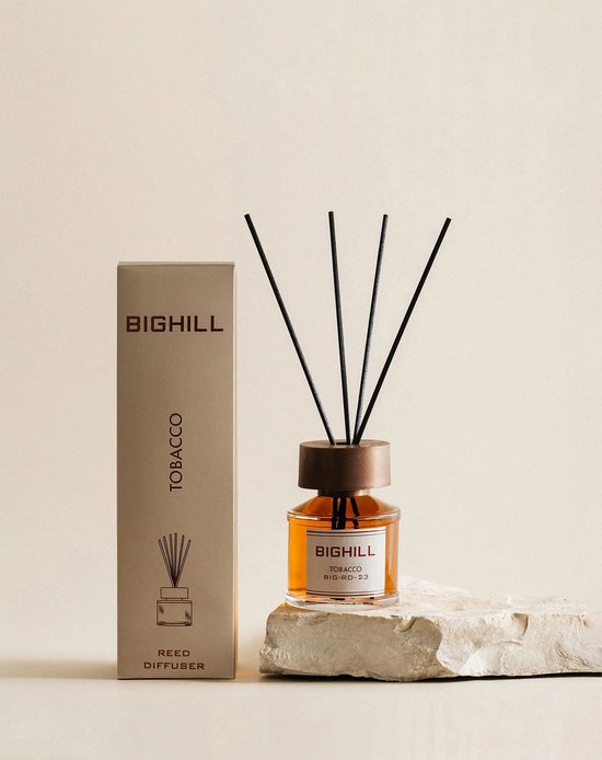 Diffuseur de parfum d&rsquo;ambiance Bighill – Tabac – 120 ml