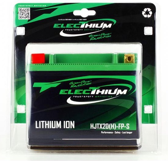 Batterie Lithium Electhium pour Quad CAN-AM 650 Outlander Max Efi Xt 4X4 2007 à 2011 HJTX20(H)-FP-S / 12.8V 7Ah Neuf