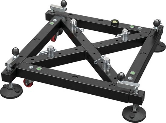 Base stabilisatrice avec roues