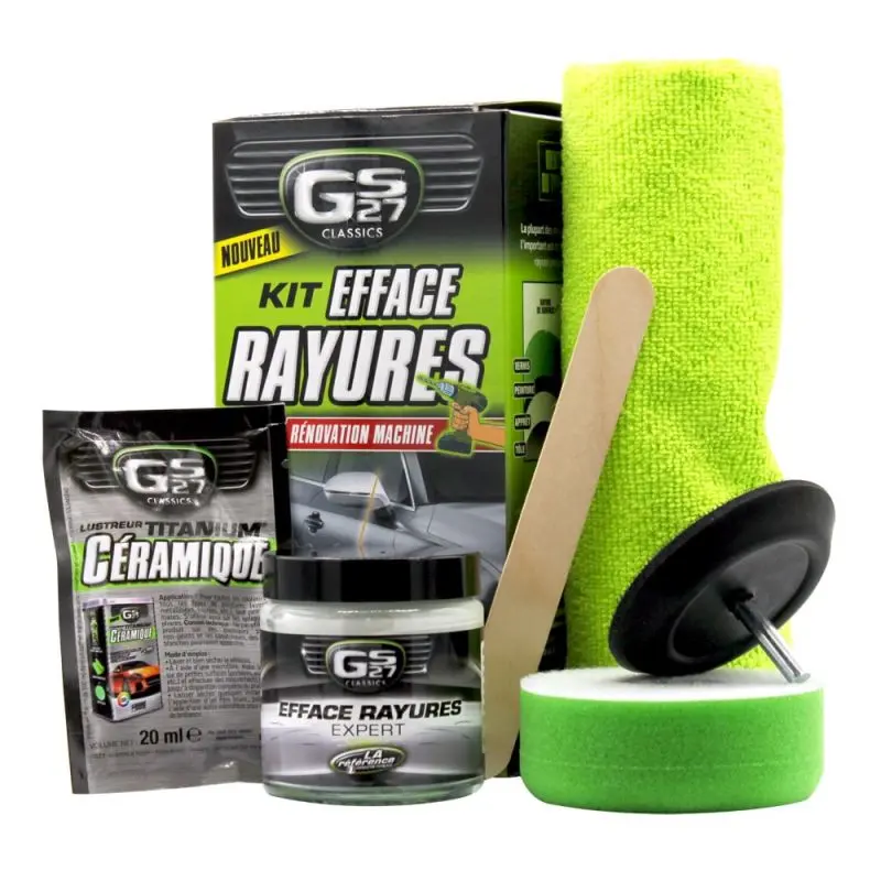 GS27 – Kit efface rayures rénovation machin 100ml – CL162020