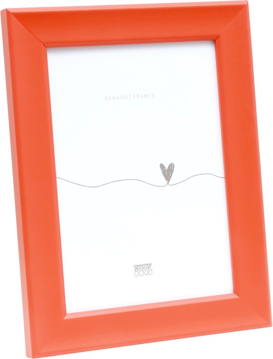 Deknudt Frames cadre photo S45YL4 – orange – pour photo 18×24 cm