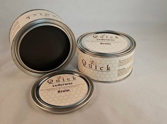 Cire Quick pour cuir marron 375 ml