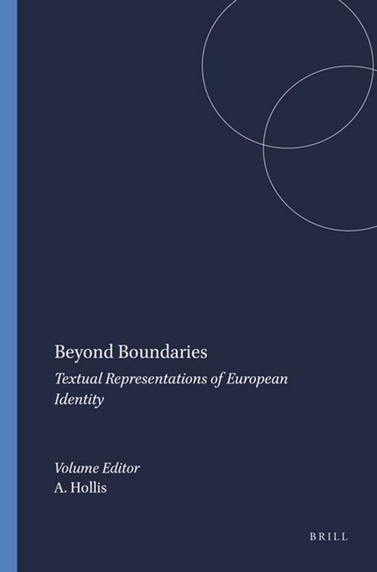 ISBN Beyond Boundaries, Couverture rigide Textual Representations of European Identity