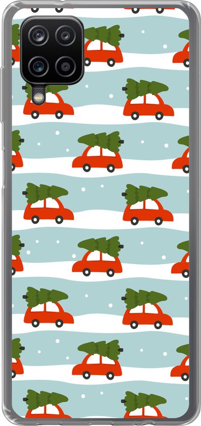 Coque Samsung Galaxy A12 – Noël – Sapin de Noël – Motifs – Siliconen