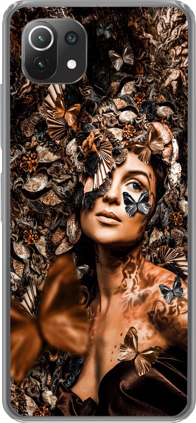 Coque Xiaomi 11T – Luxe – Femme – Collage – Coque de téléphone en Siliconen